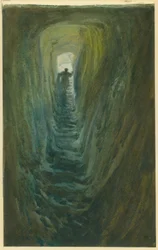 Brunnen der Stufen, Jerusalem, 1871